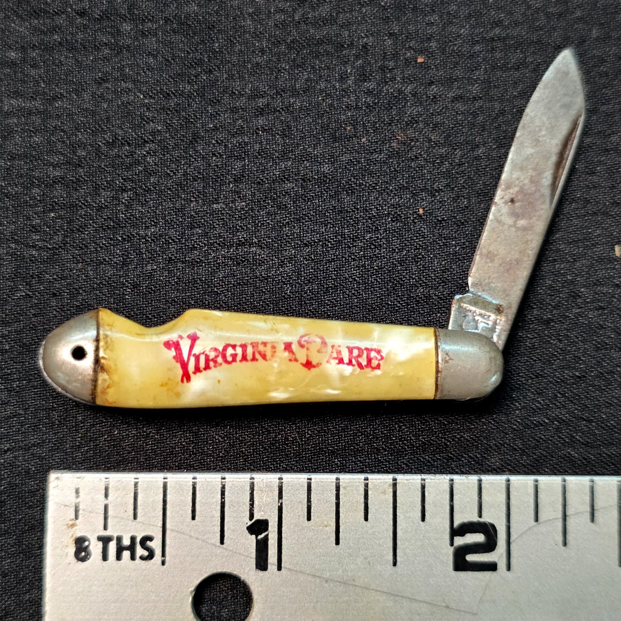 Virginia Dare Imperial Knife Co. Advertising Pocket Knife, c. 1936–1955
