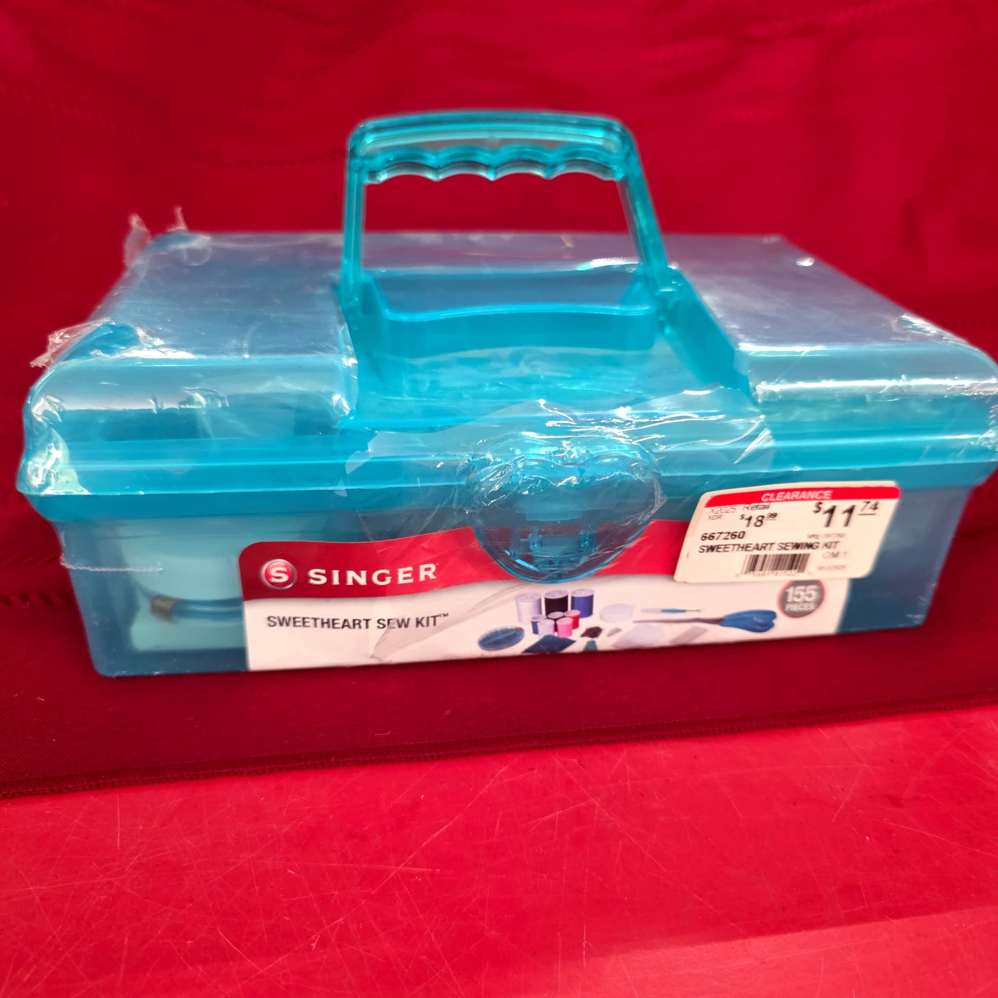 Singer Sweetheart Sew Kit, 155-Piece, Brand New