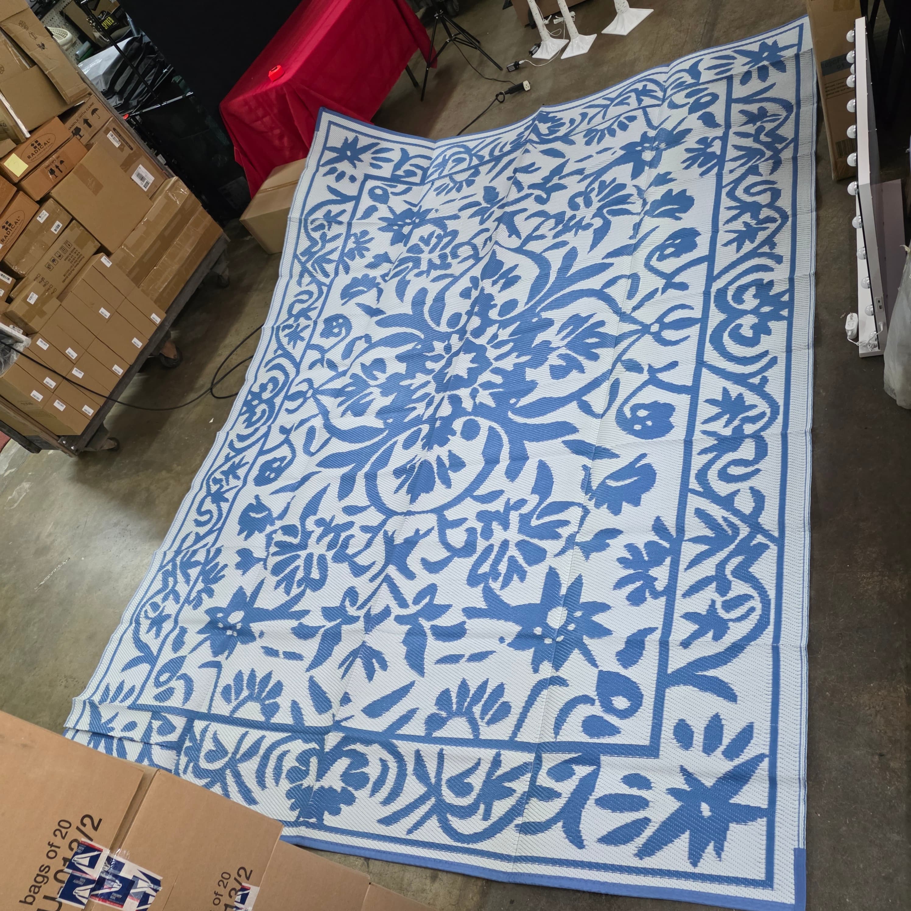 9 x 12 Huge Outdoor Plastic Woven Rug