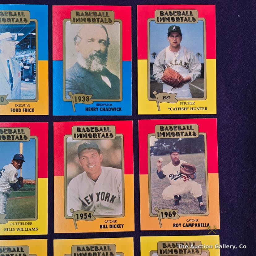 Baseball Immortals Hall of Fame Cards, Lot of 15 โ photo 3