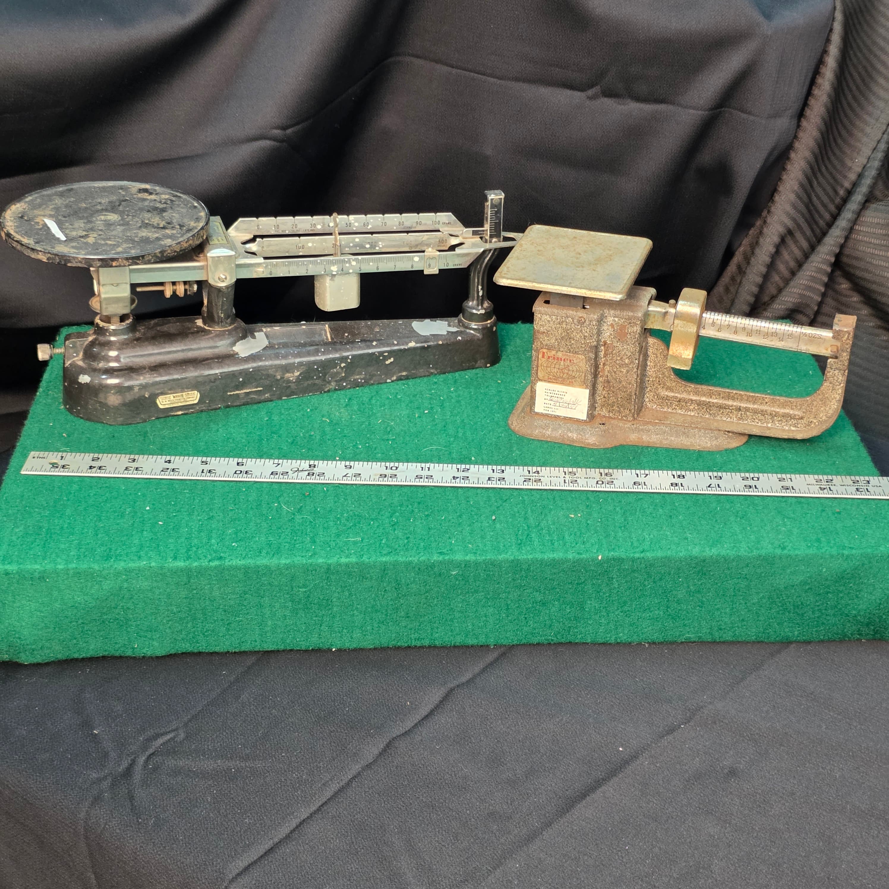 Vintage W.M. Welch & Triner Scientific Scales, Lot of 2