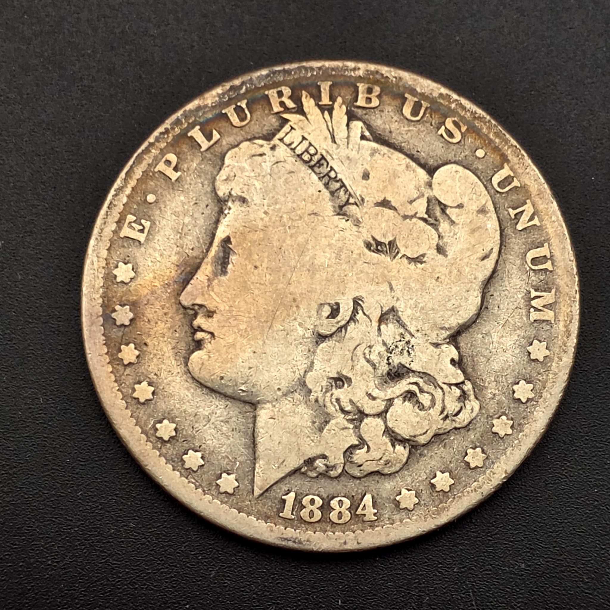 1884 Morgan Silver Dollar, 90% Silver
